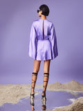 Vestido corto kimono